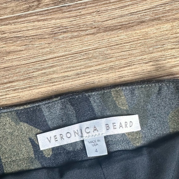 Veronica Beard Camo Cargo Wool Jogger Pants - Picture 5 of 7